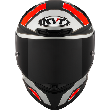 KYT TT-REVO - ELECTRON MATT GREY RED