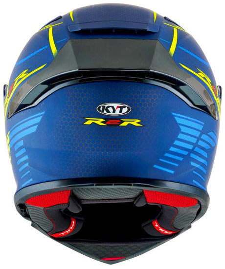 KYT R2R PRO CONCEPT MATT BLUE YELLOW