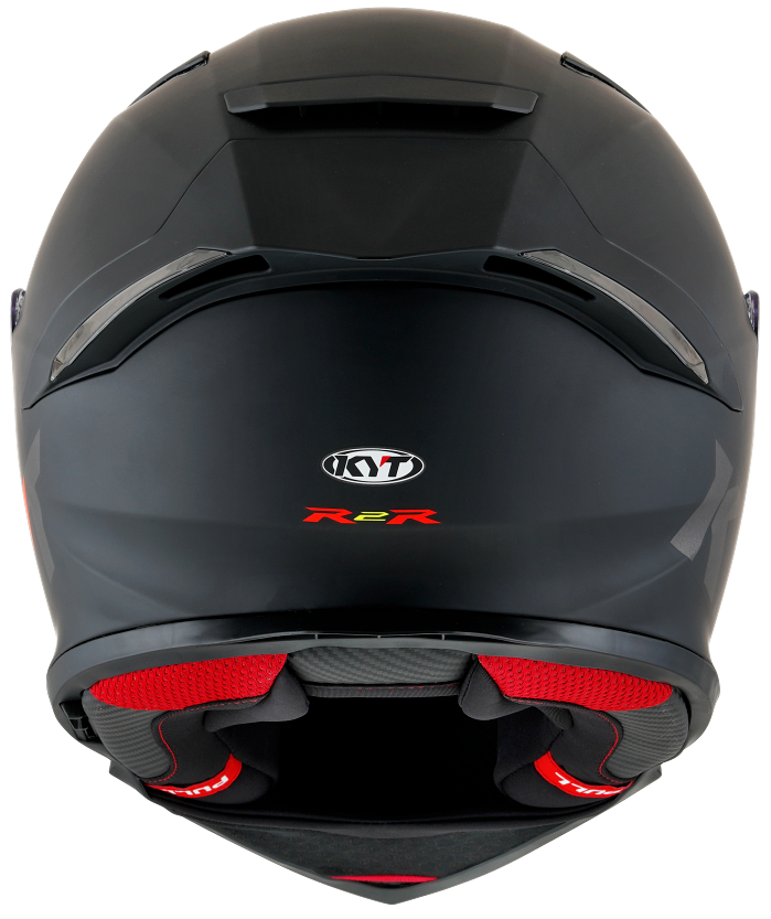 Kyt R2r Gopro KYT R2R PRO PLAIN MATT BLACK – GTR Pitstop