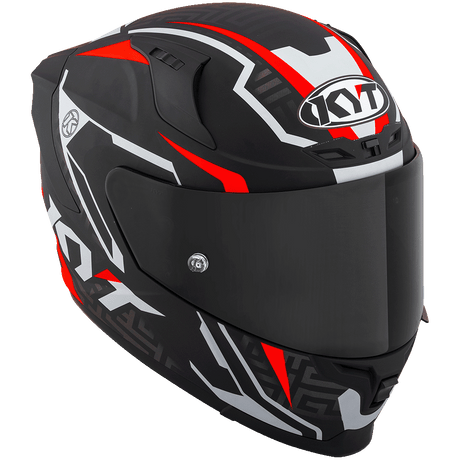 KYT Striker #02 Matt Black Red