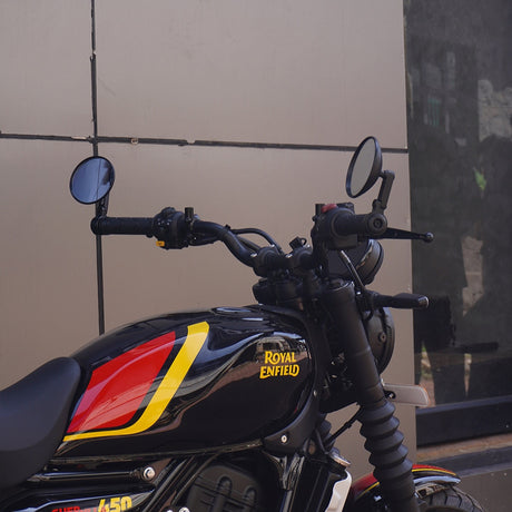 Autobird Round Bar End Mirrors