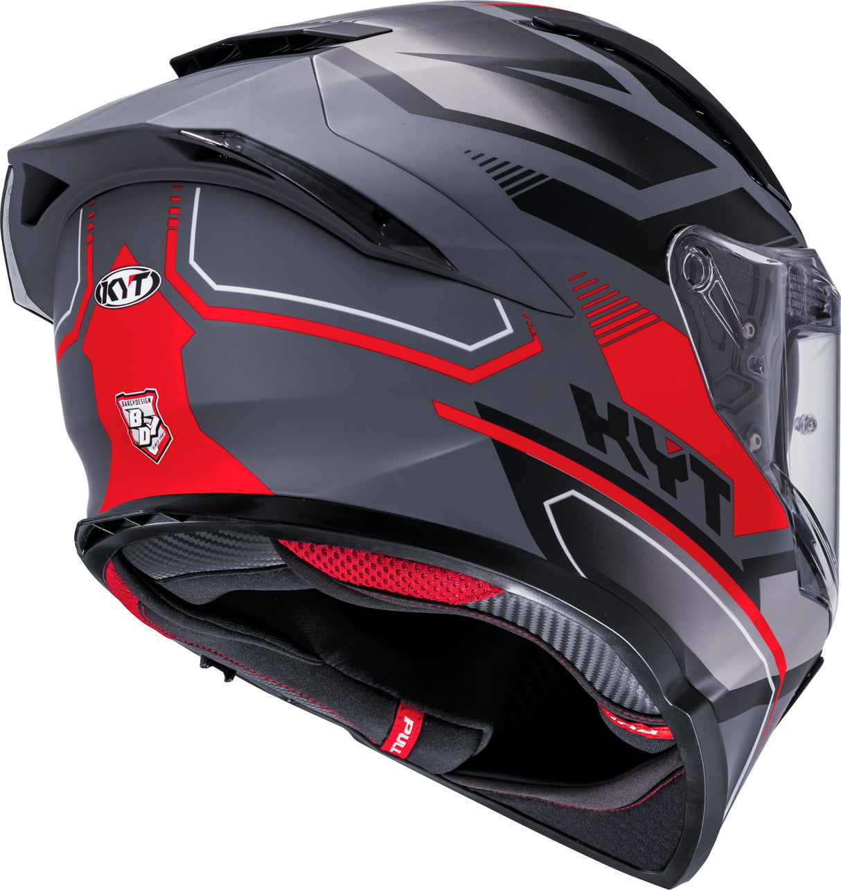 KYT R2R PRO PARSEC MATT GRL GREY RED