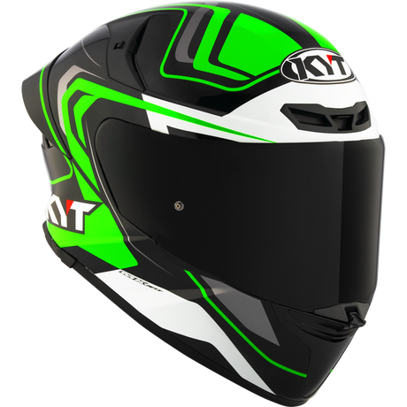 KYT TT-REVO OVERTECH BLACK GREEN