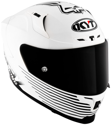 KYT Striker AF37 Livery White Black