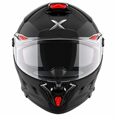 Axor Agera Full Face Helmet With Spoiler (Dull Black)