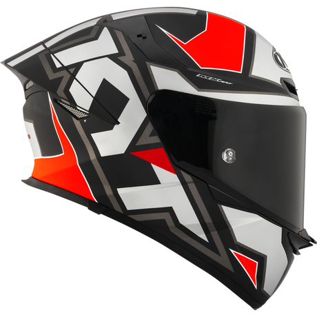 KYT TT-REVO - ELECTRON MATT GREY RED