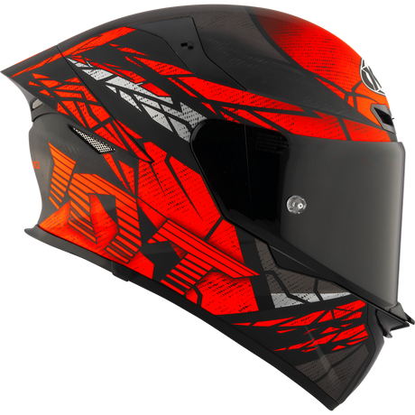 KYT TT-REVO COMBUSTION MATT RED