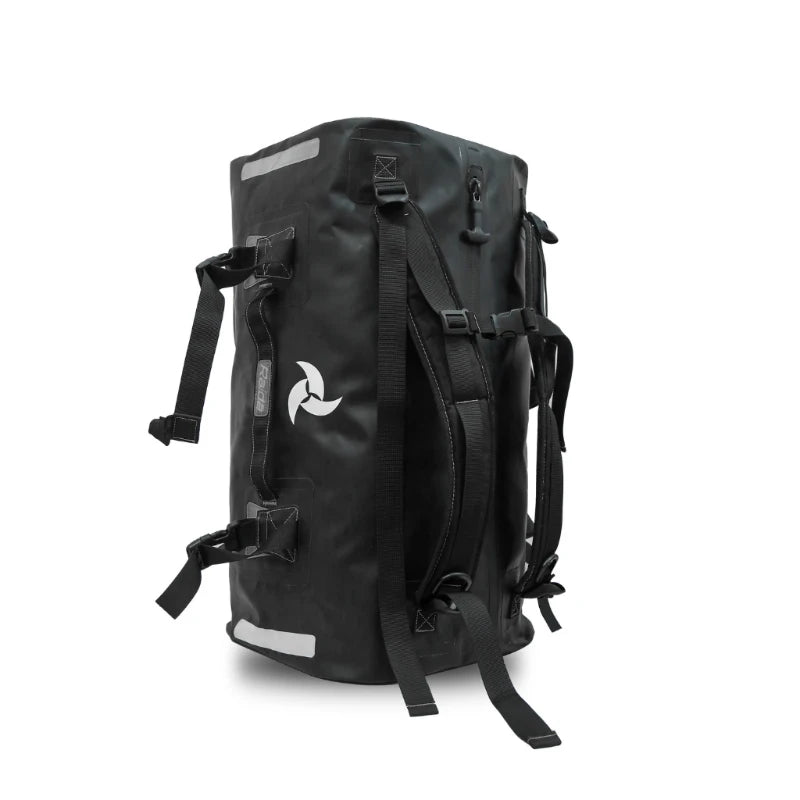 Raida DryPorter Waterproof Tail Bag | Black AND HI-VIZ