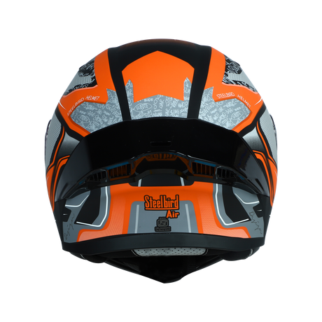 SBA-20 Racer Glossy Black With Orange