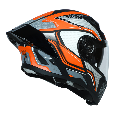 SBA-20 ISS Racer Glossy Black With Orange