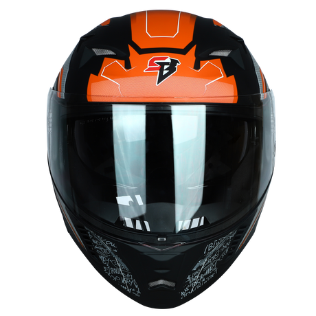 SBA-20 ISS Racer Glossy Black With Orange