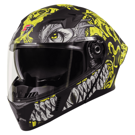 SBA-20 ISS DRACO GLOSSY BLACK WITH NEON