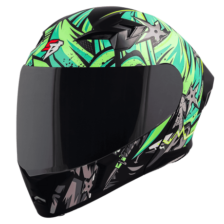 SBA-20 DARK WARRIOR GLOSSY BLACK WITH GREEN