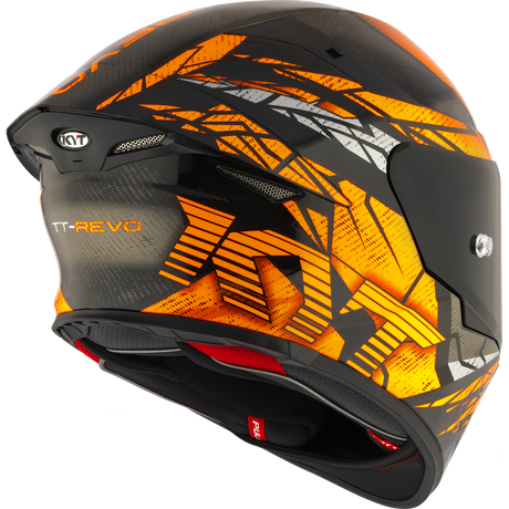 KYT TT-REVO COMBUSTION ORANGE