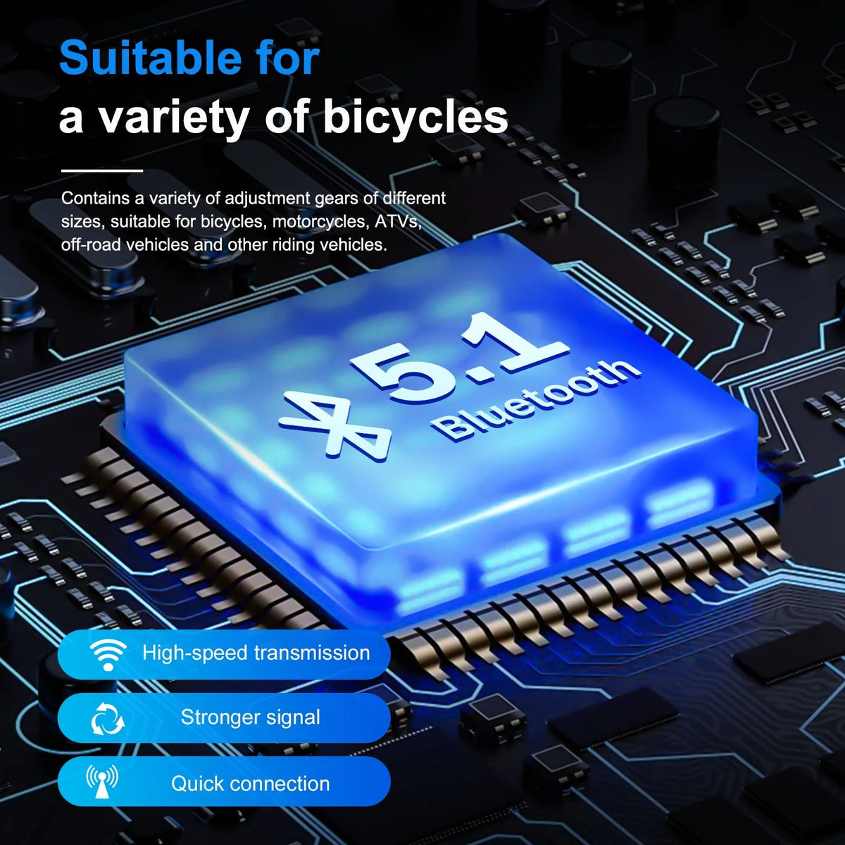 EJEAS EUC Universal Motorcycle Handlebar Remote Controller