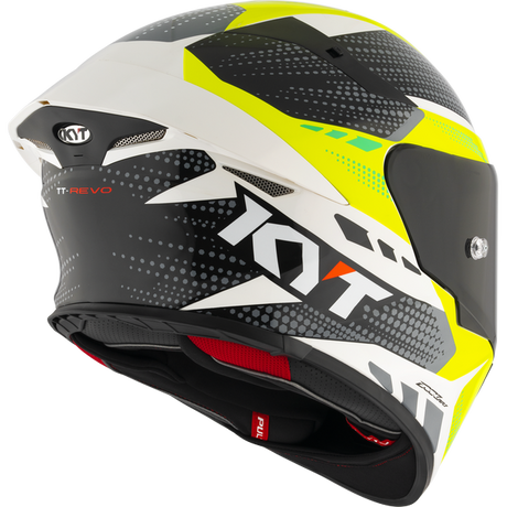 KYT TT-REVO GEAR BLACK YELLOW