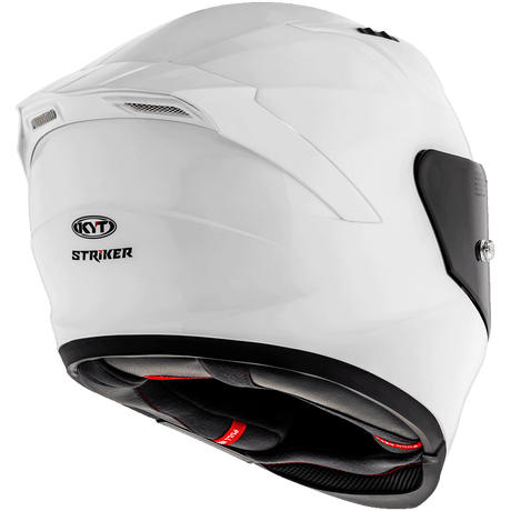 KYT Striker Plain White