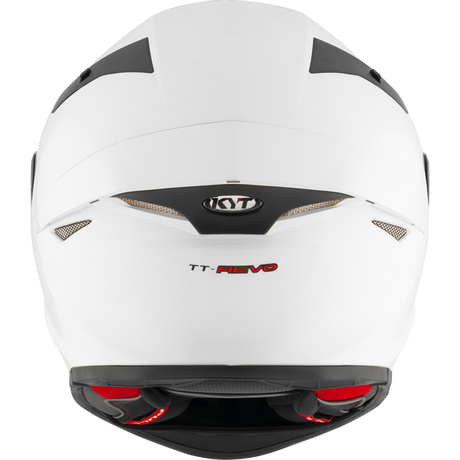 KYT TT-REVO PLAIN WHITE