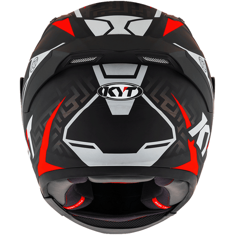 KYT Striker #02 Matt Black Red