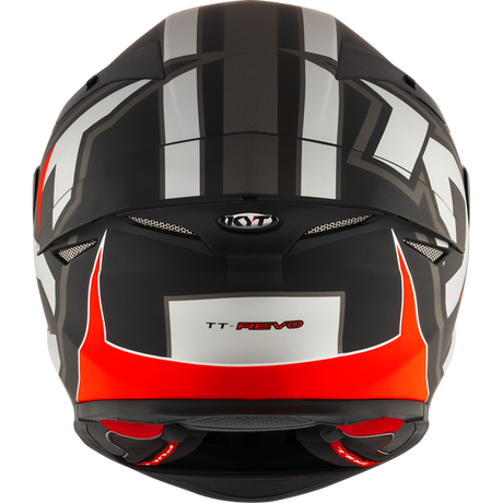 KYT TT-REVO - ELECTRON MATT GREY RED