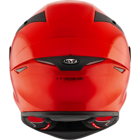 KYT TT-REVO PLAIN GARA RED