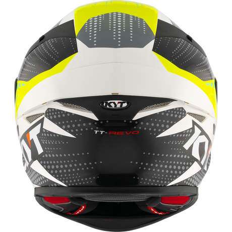 KYT TT-REVO GEAR BLACK YELLOW