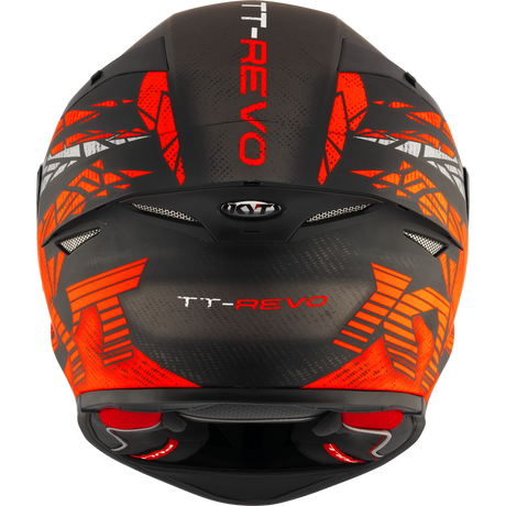 KYT TT-REVO COMBUSTION MATT RED