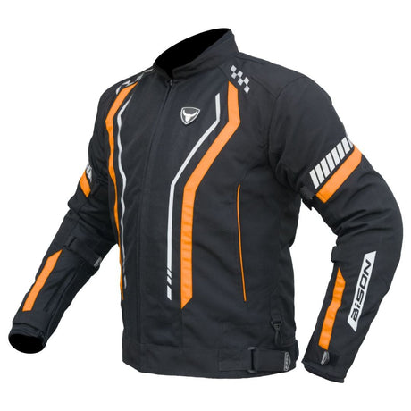 BISON AIR PRO – BLACK ORANGE JACKET