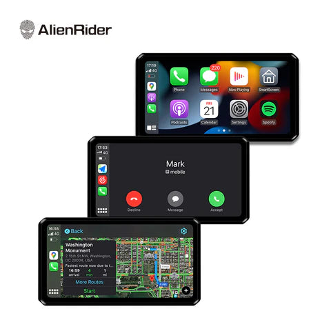 ALIEN RIDER M2 PRO MOTORCYCLE DUAL RECORDING BIKE NAVIGATIONAL SYSTEM