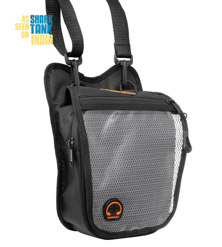 Wolverine Magnetic Tank Pouch with Rain Cover and Sling Strap