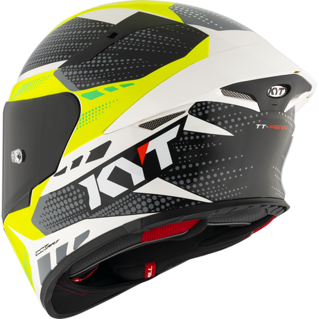 KYT TT-REVO GEAR BLACK YELLOW
