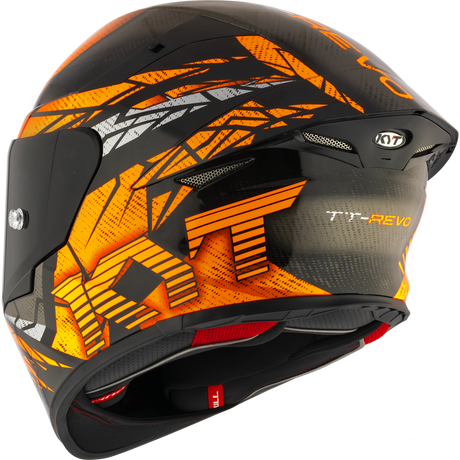 KYT TT-REVO COMBUSTION ORANGE