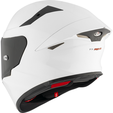 KYT TT-REVO PLAIN WHITE