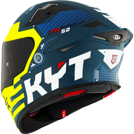 KYT TT-REVO FUSELAGE MATT YELLOW