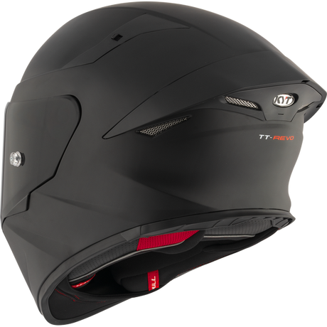 KYT TT-REVO PLAIN MATT BLACK