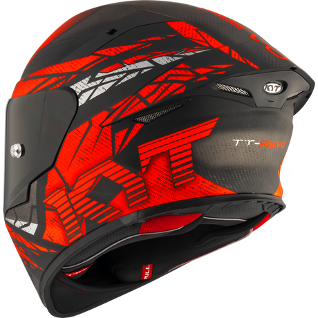 KYT TT-REVO COMBUSTION MATT RED
