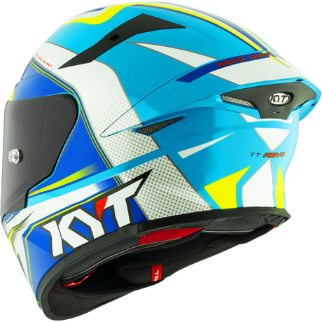 KYT TT-REVO GRAND PRIX WHITELIGHT BLUE