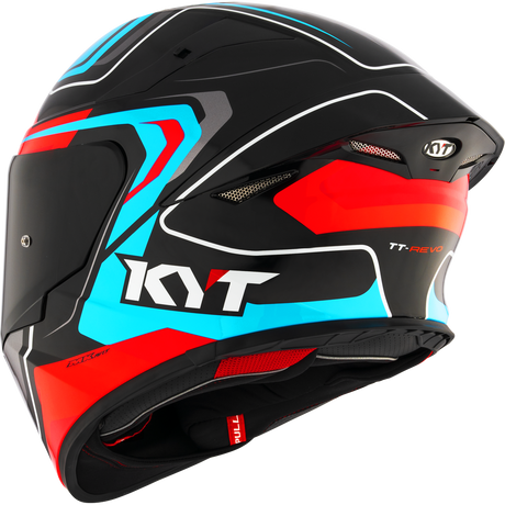 KYT TT-REVO OVERTECH BLACK FUXIA