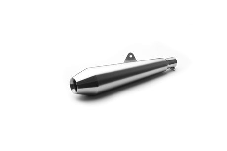 AEW TE101 PERFORMANCE EXHAUST for Interceptor 650/GT 650 (SS MATT POLISH)
