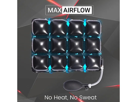 Air Comfy Seat Cushion - Pillion Premium with Pump