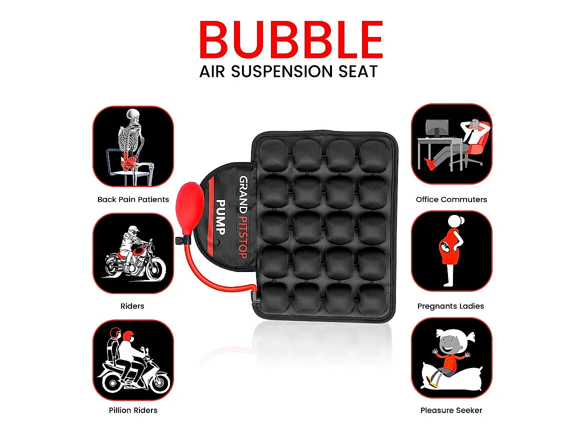 Air Bubble Airseat - Pillion with Pump