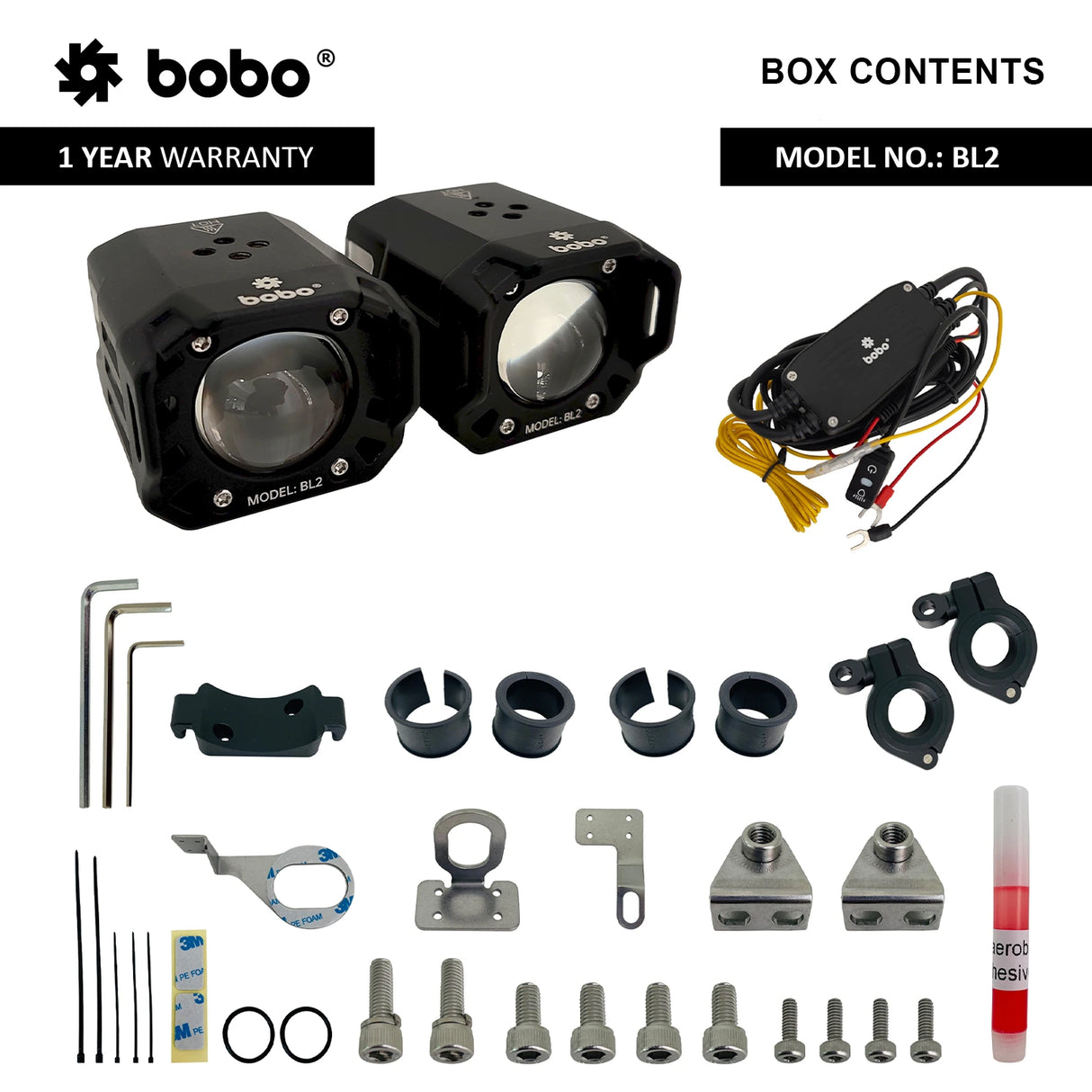 BOBO BL2 Bike Auxiliary Lights