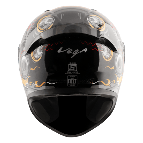 Bolt Superhero Helmet - Black Red