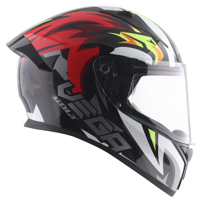 Bolt Speedx Black Red Helmet