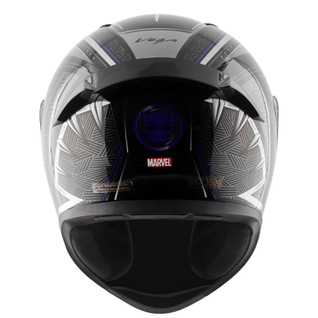 Bolt Marvel Black Panther Edition Helmet - Black Silver