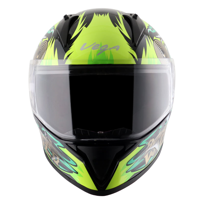 Bolt Wild Black Green Helmet