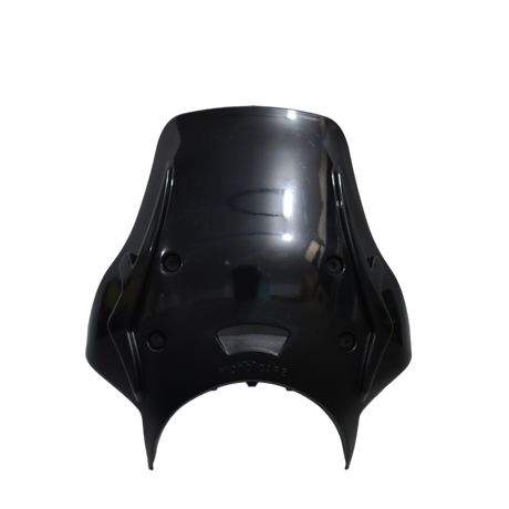 Black Polycarbonate Visor for Royal Enfield Hunter 350