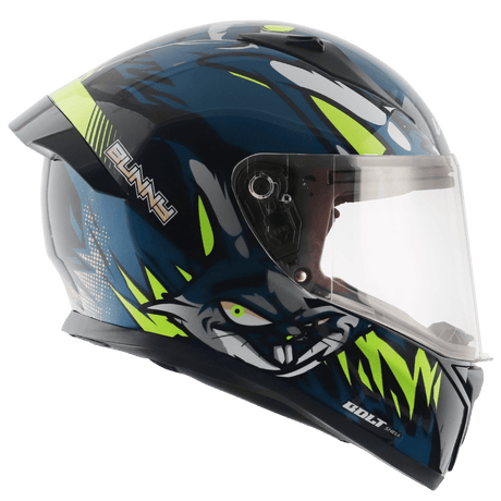 Bolt Bunny Helmet - Black Blue