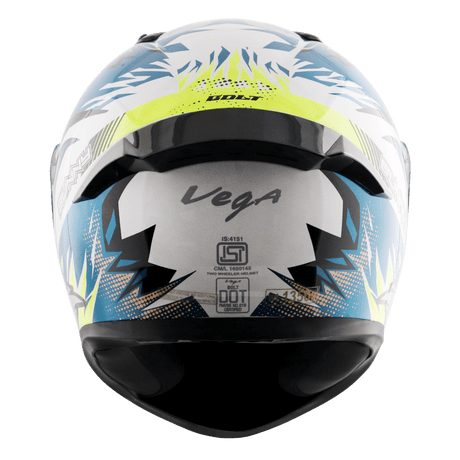 Bolt Bunny Helmet - White Blue