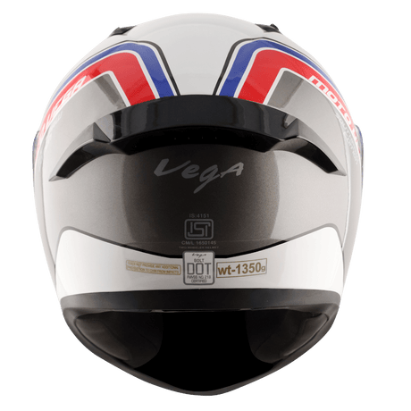Bolt Southpaw Left Hander Helmet - White Grey